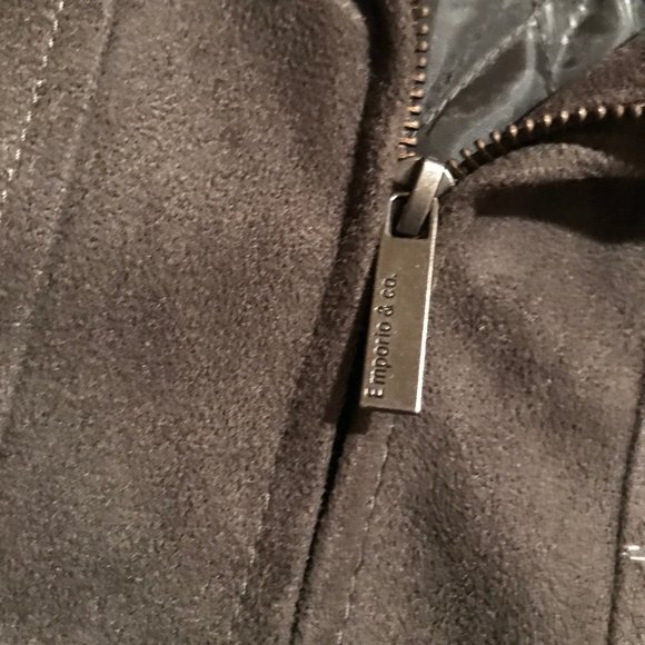 Men's Emporio & Co. Suede Jacket - Picture 11 of 14